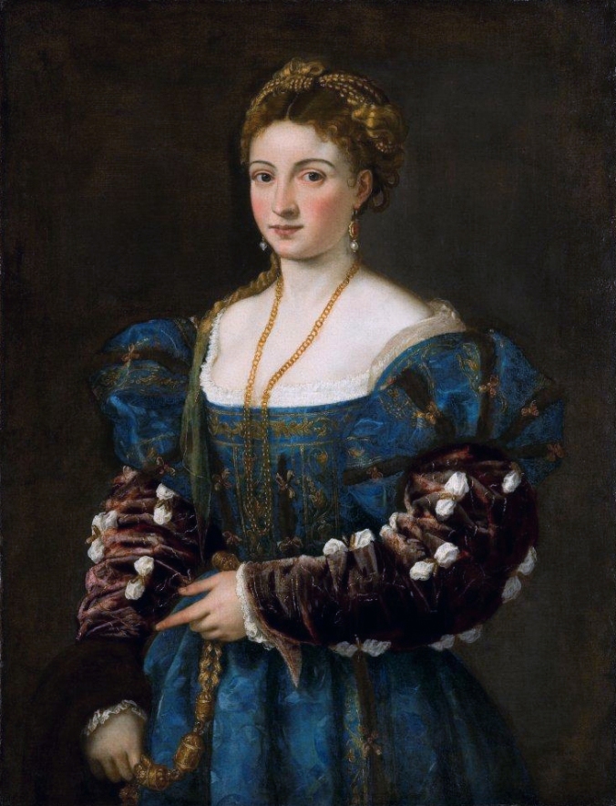 La bella, by Titian